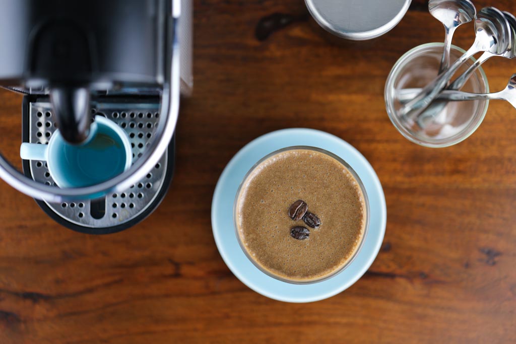 Coffee & Banana. The Crazy Monkey Smoothie
